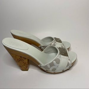 Coach Heels Women's 8 (Box Included)